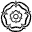 White rose icon